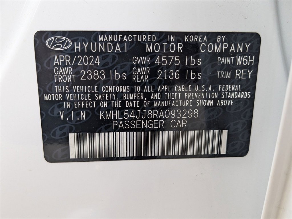 Certified 2024 Hyundai Sonata Limited image 23