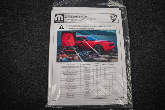 Used 2018 Dodge Challenger SRT Demon RWD image 60