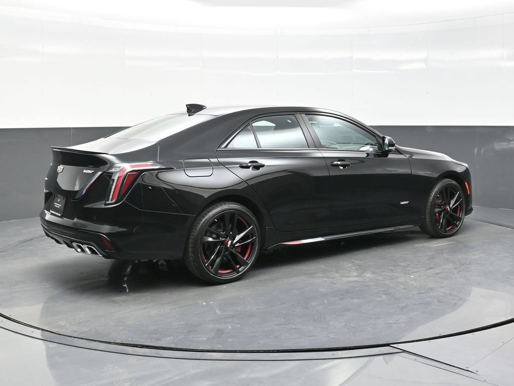 New 2025 Cadillac CT4 V w/ LPO, Red Accent Package AWD/4WD image 7