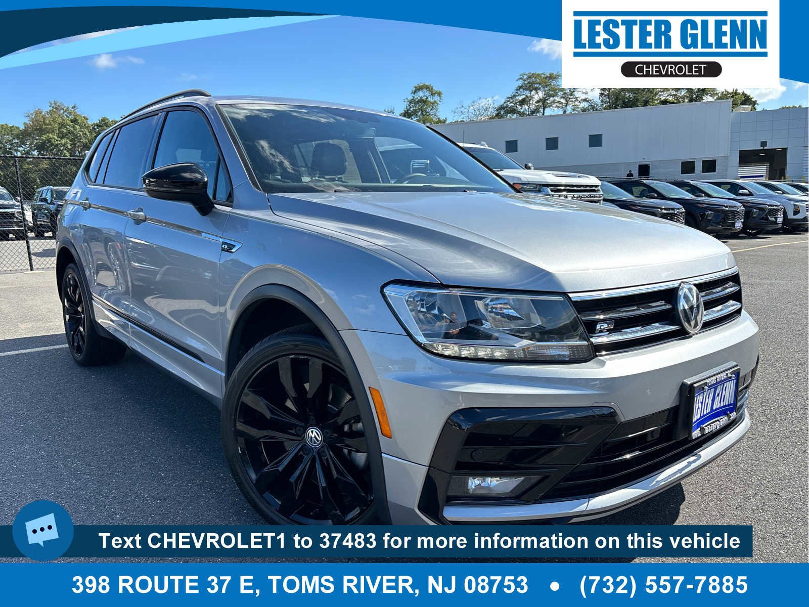 Used 2021 Volkswagen Tiguan SE R-Line image 1