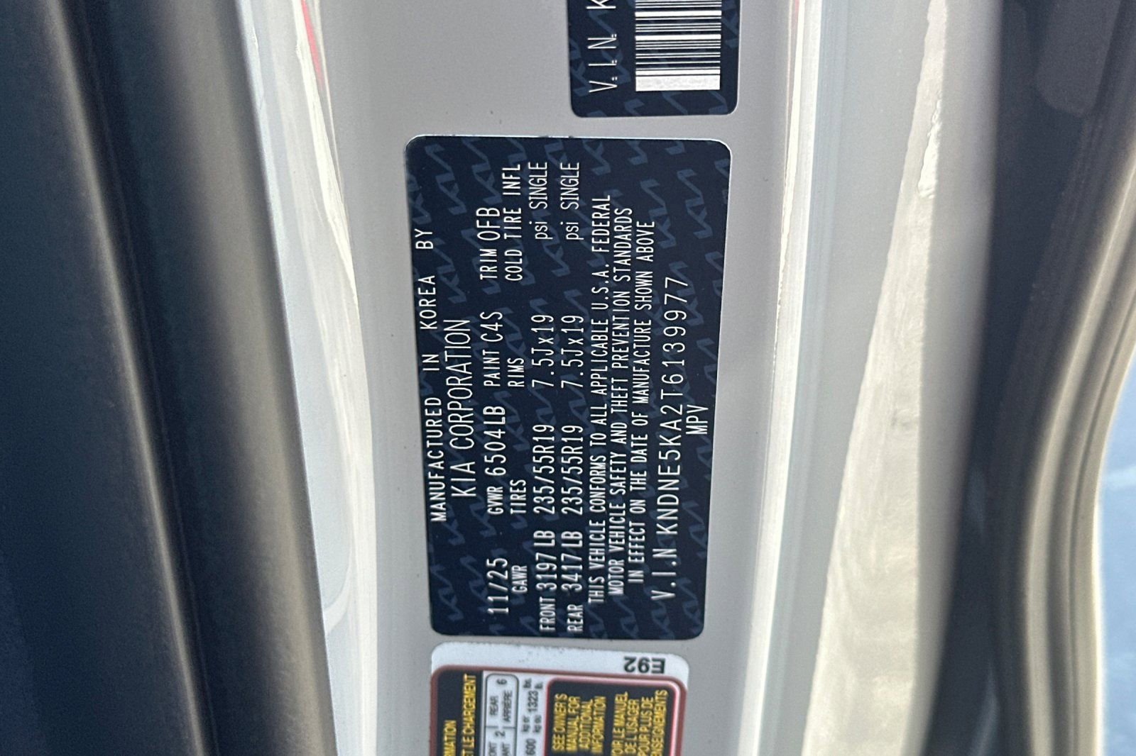 New 2026 Kia Carnival SX image 29