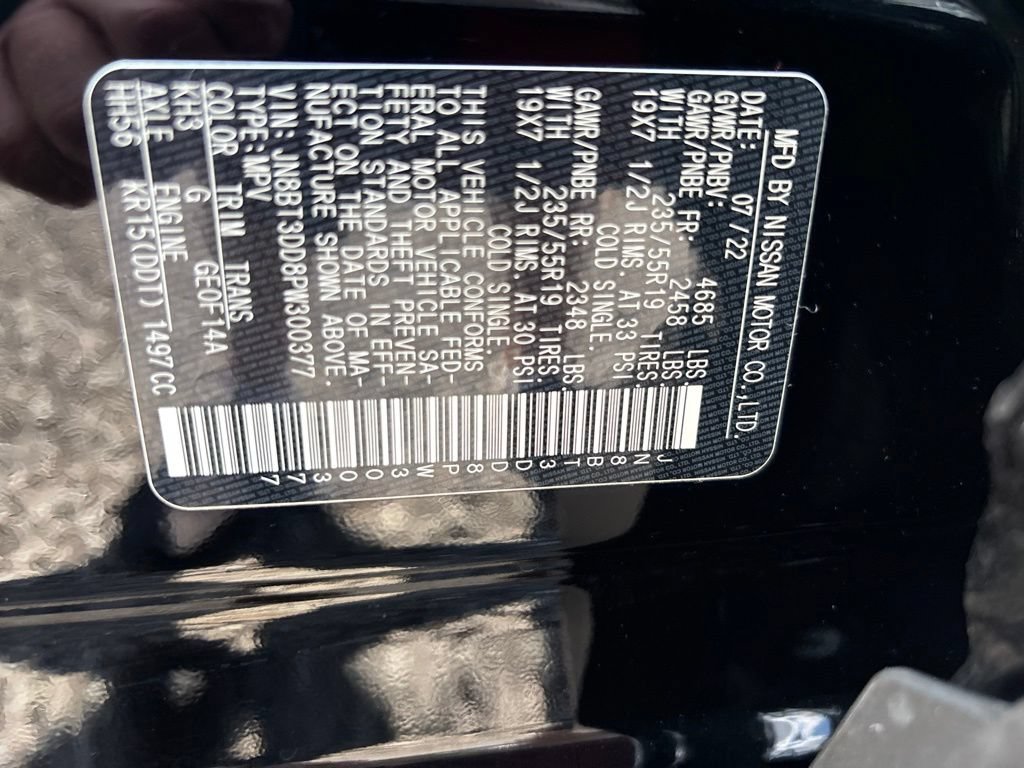 Certified 2023 Nissan Rogue Platinum w/ Platinum Premium Package AWD/4WD image 11