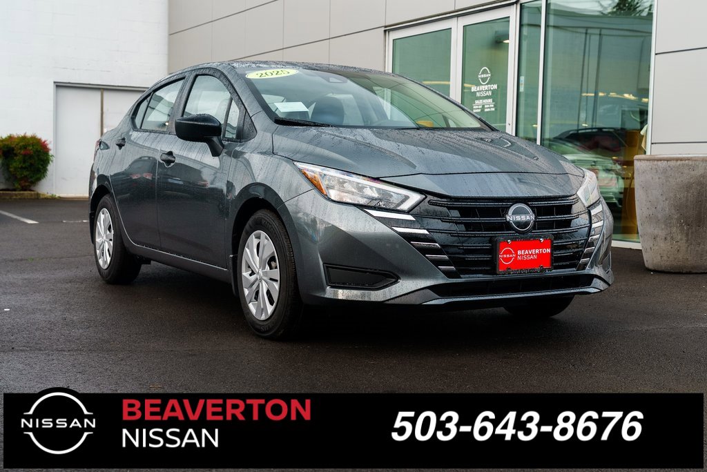 New 2025 Nissan Versa S w/ Trunk Package image 1