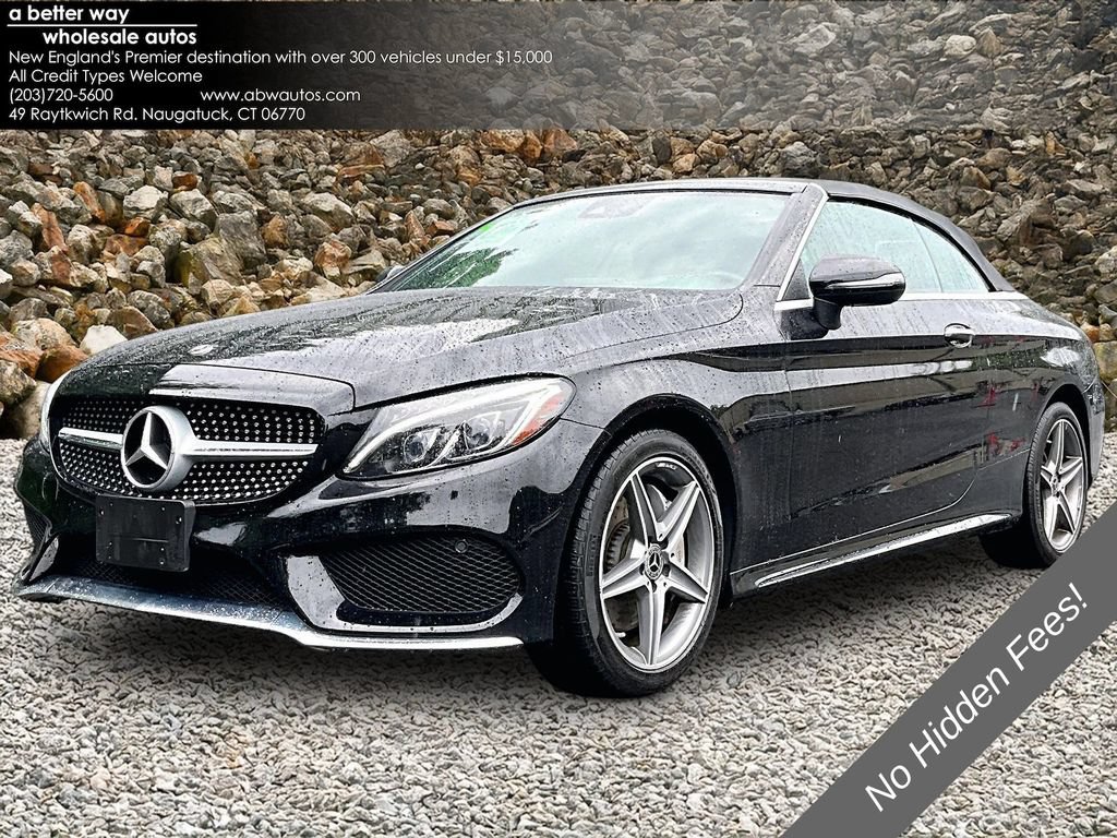 Used 2018 Mercedes-Benz C 300 4MATIC Cabriolet w/ Multimedia Package image 1