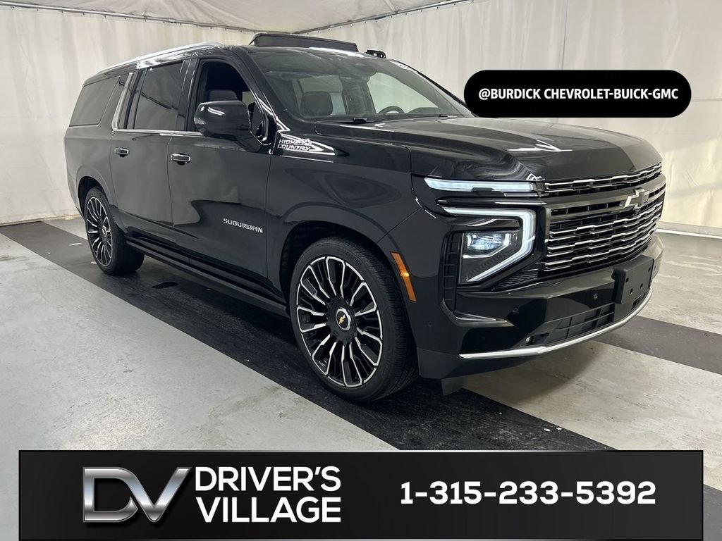 Certified 2025 Chevrolet Suburban High Country AWD/4WD image 1