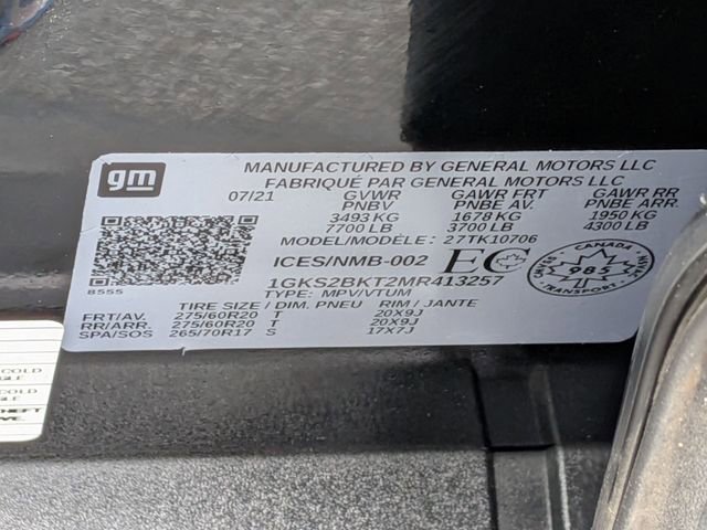 Used 2021 GMC Yukon SLT AWD/4WD image 44