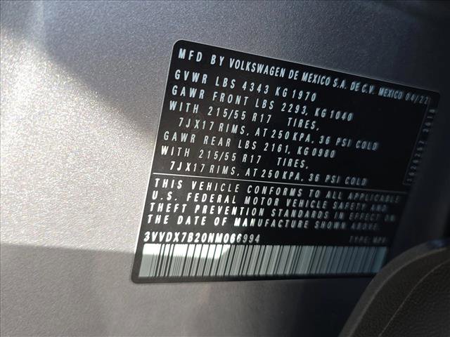 Used 2022 Volkswagen Taos S FWD image 28