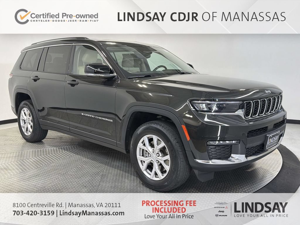 Certified 2022 Jeep Grand Cherokee L Limited
