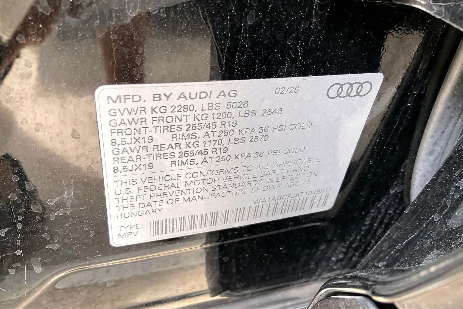 Used 2026 Audi Q3 quattro 2.0T AWD/4WD image 35