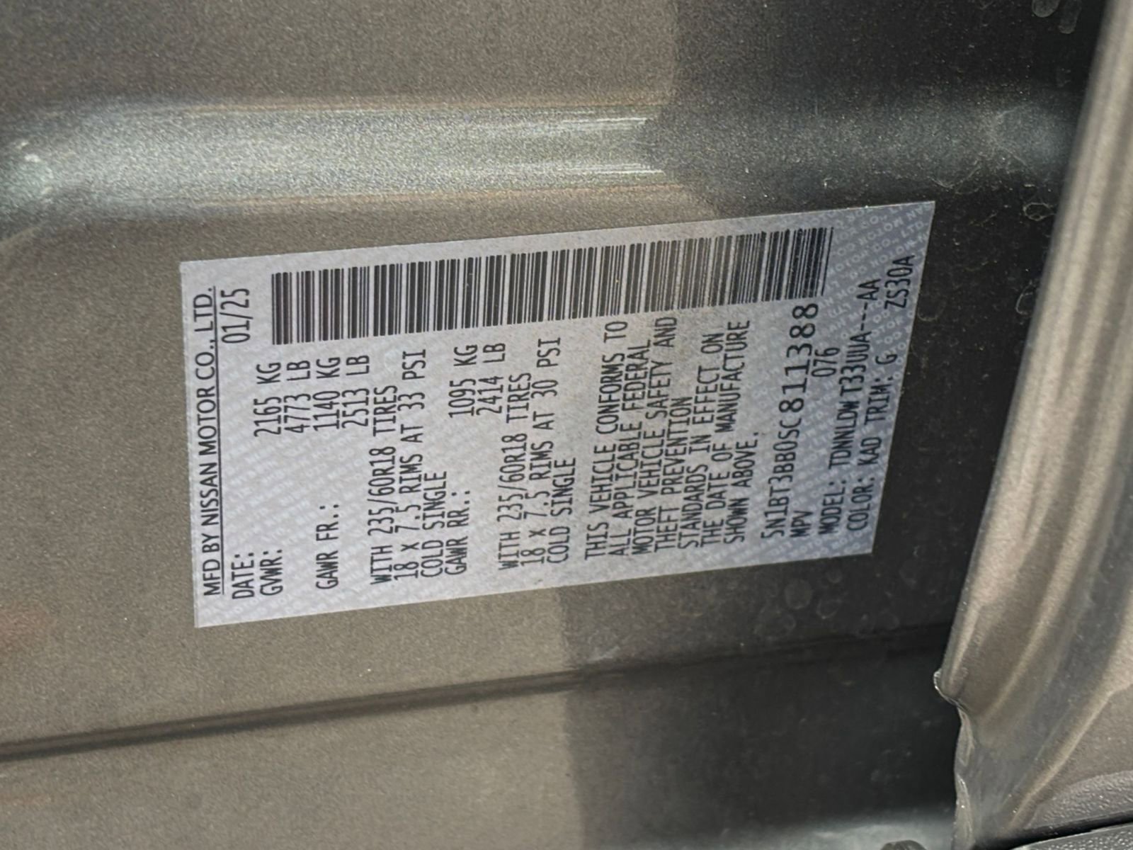 Used 2025 Nissan Rogue SV AWD/4WD image 31