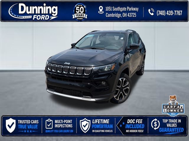 Used 2022 Jeep Compass Limited AWD/4WD 360° Tour
