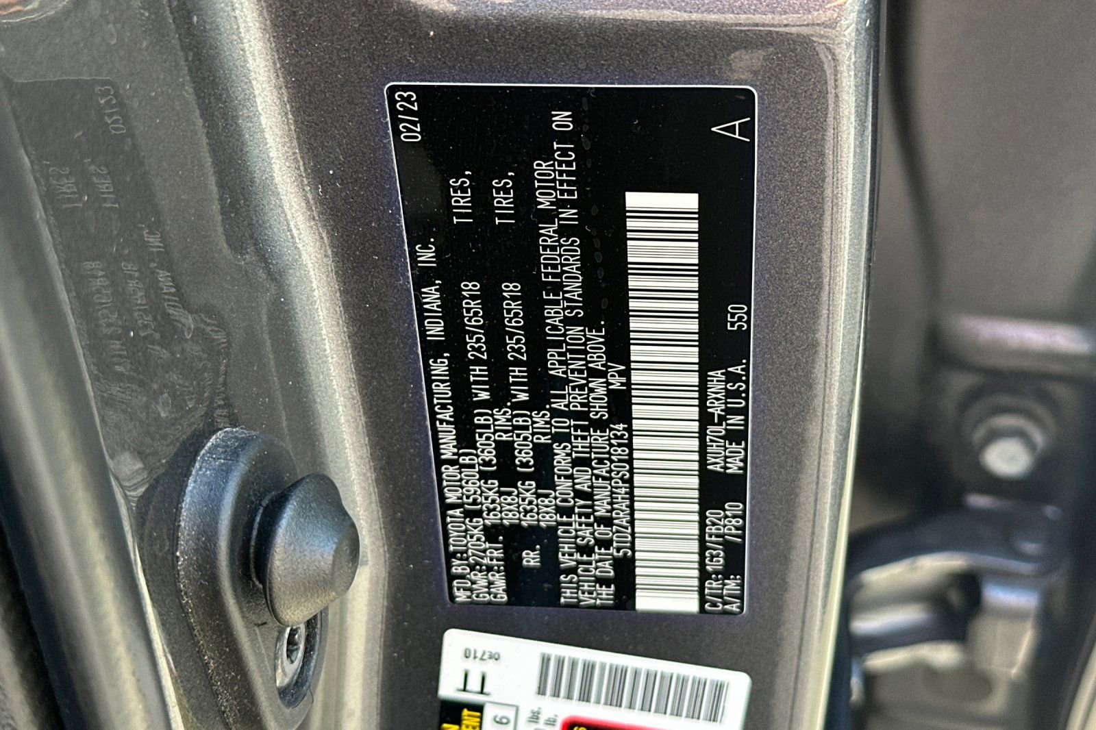 Used 2023 Toyota Highlander LE w/ Protection Package #3 (TMS) image 29