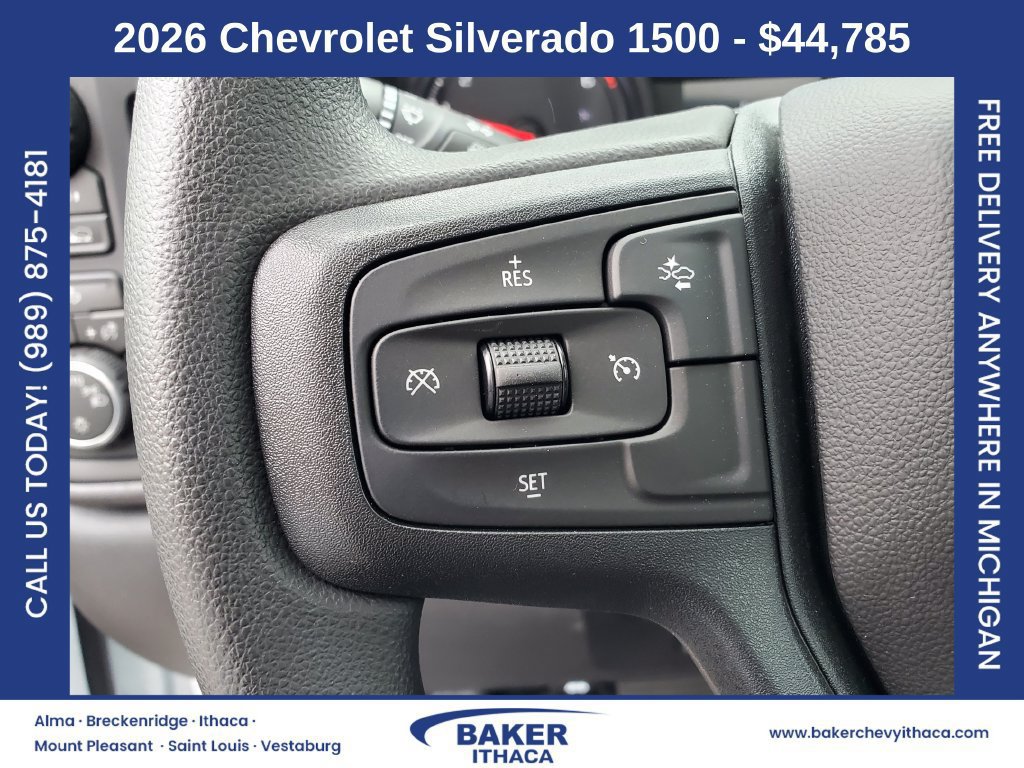 New 2026 Chevrolet Silverado 1500 W/T w/ Trailering Package AWD/4WD image 9