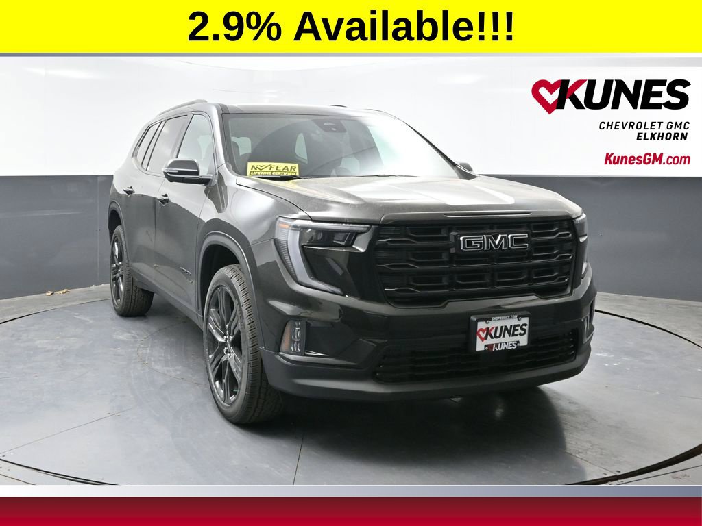 New 2026 GMC Acadia Elevation w/ Black Edition