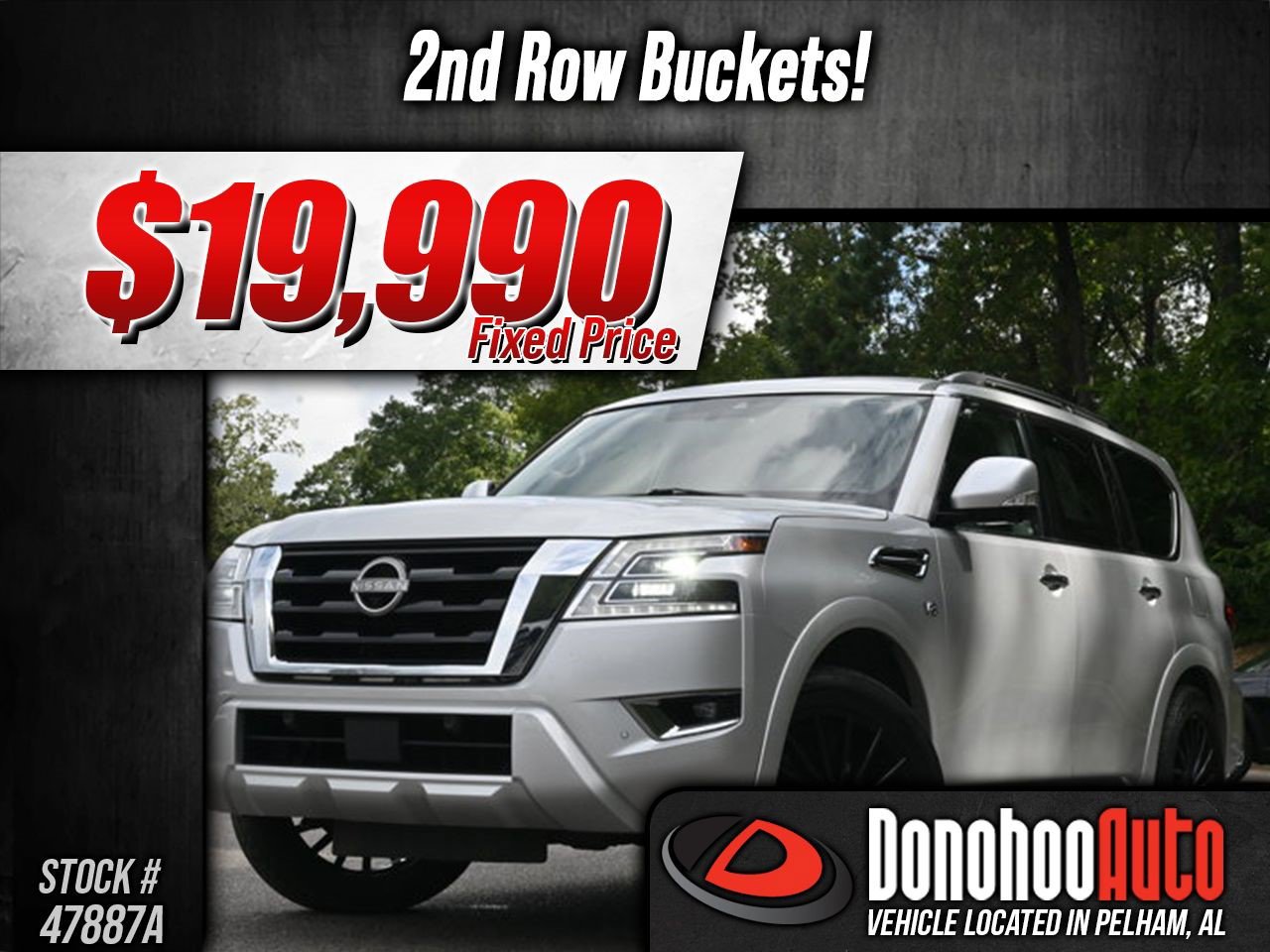 Used 2021 Nissan Armada SL w/ Captain's Chairs Package