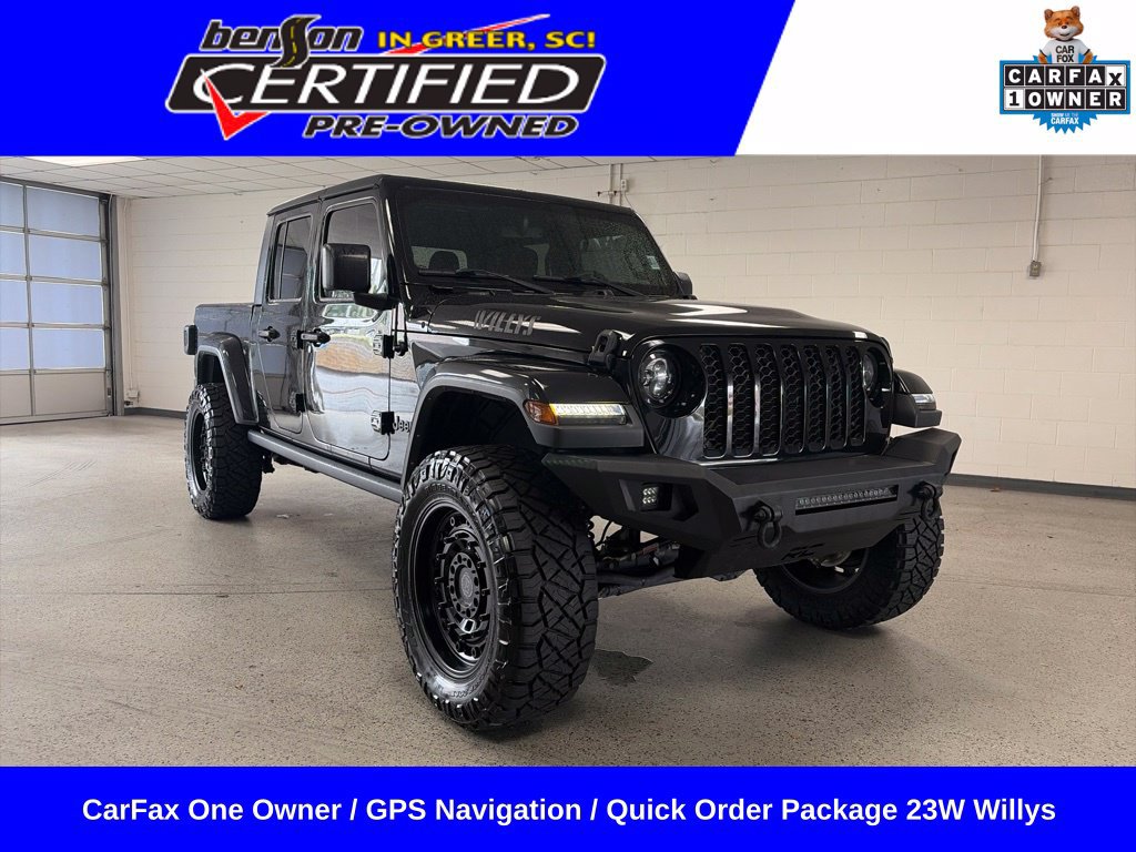Certified 2023 Jeep Gladiator Sport