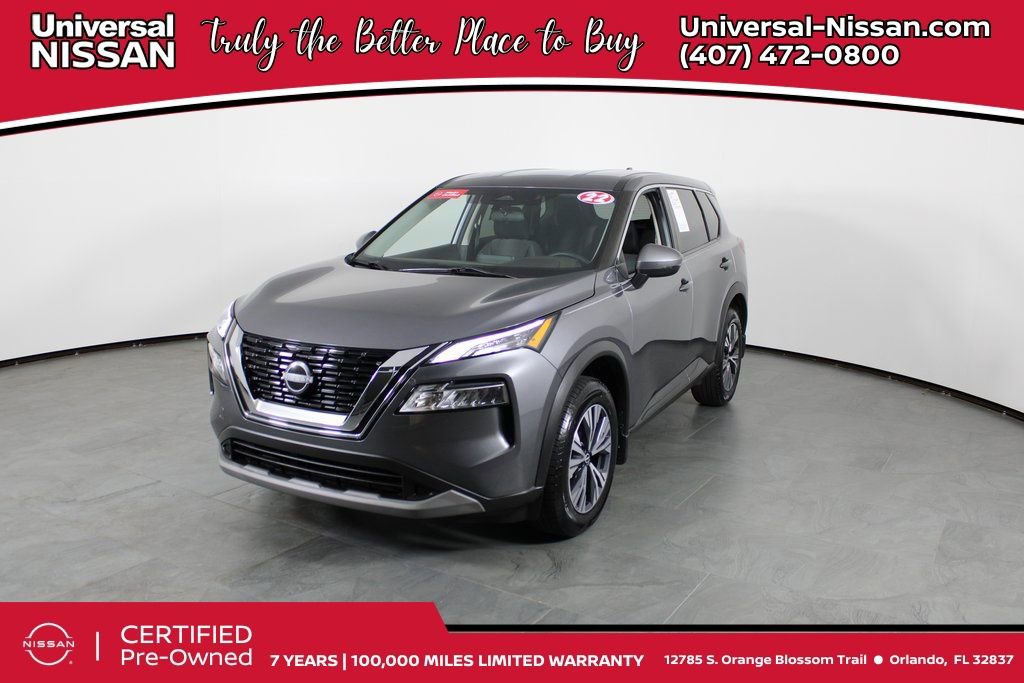 Certified 2022 Nissan Rogue SV