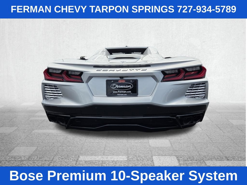 New 2027 Chevrolet Corvette Stingray Convertible w/ Chrome Exterior Badge Package RWD image 10