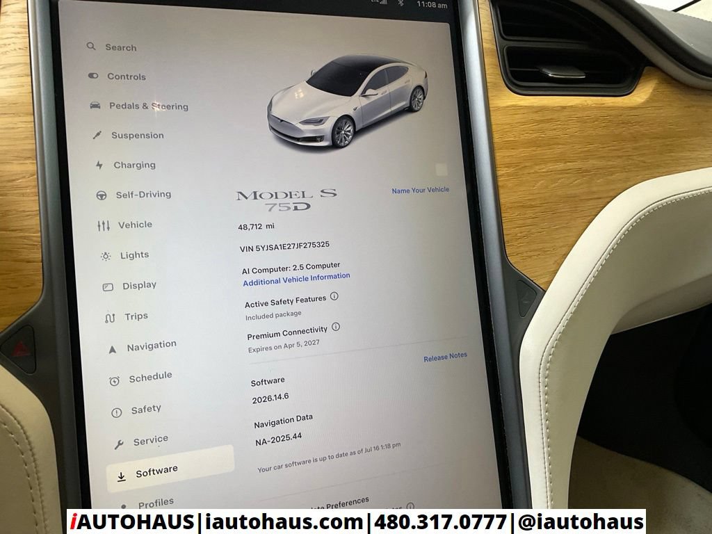 Used 2018 Tesla Model S 75D AWD/4WD image 34