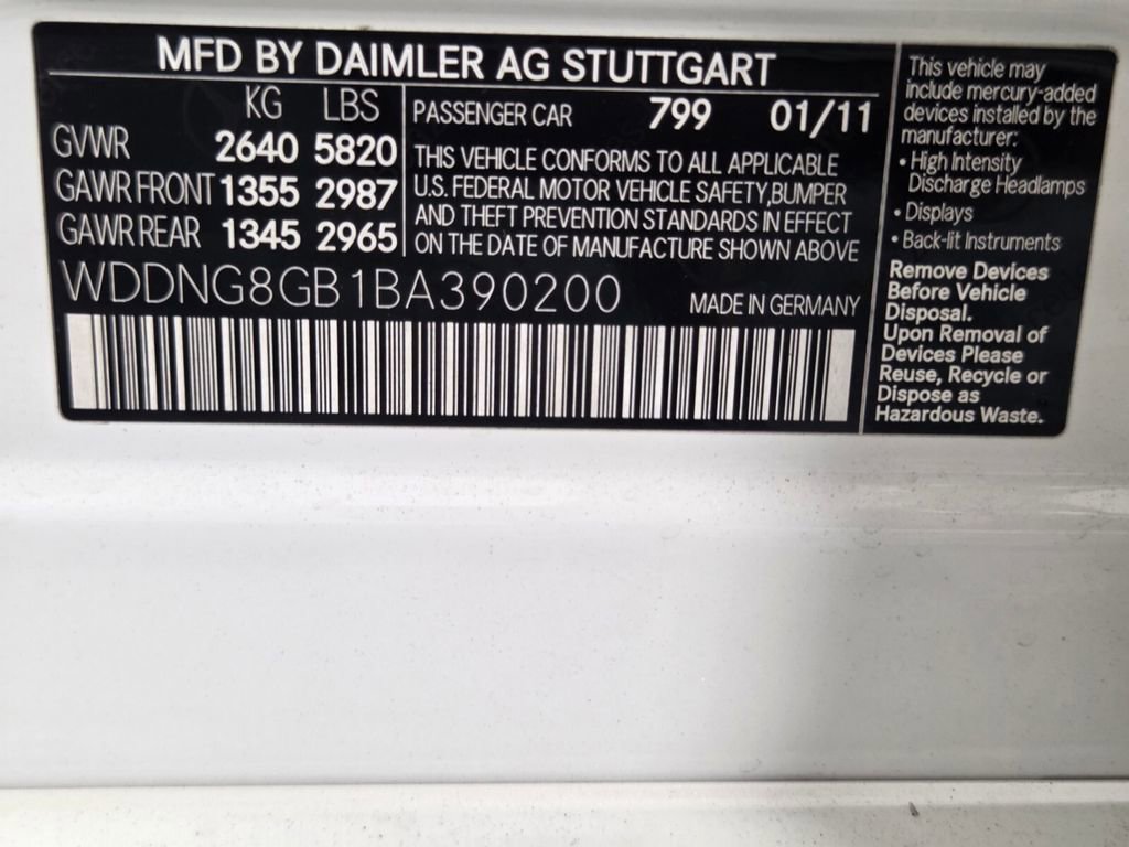 Used 2011 Mercedes-Benz S 550 4MATIC image 33
