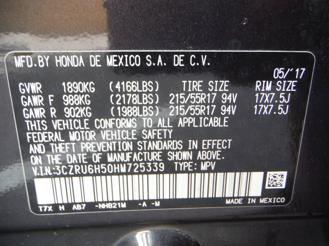Used 2017 Honda HR-V EX image 34