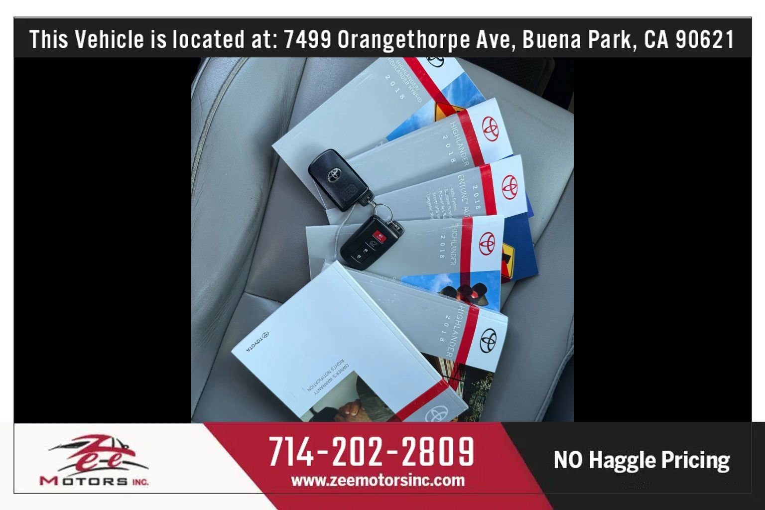 Used 2018 Toyota Highlander XLE w/ Carpet Mat Package (TMS) image 44