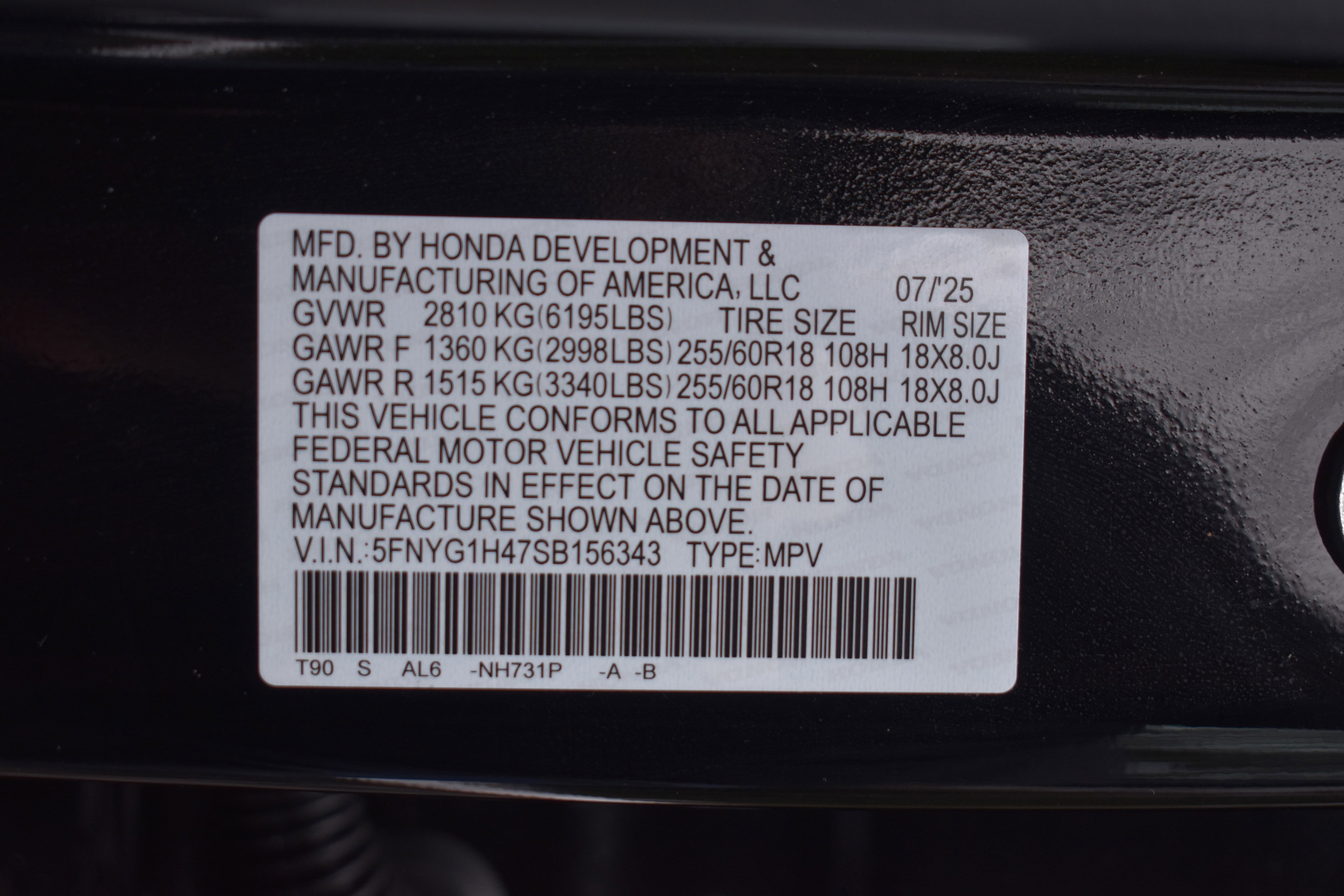 Certified 2025 Honda Pilot EX-L image 40