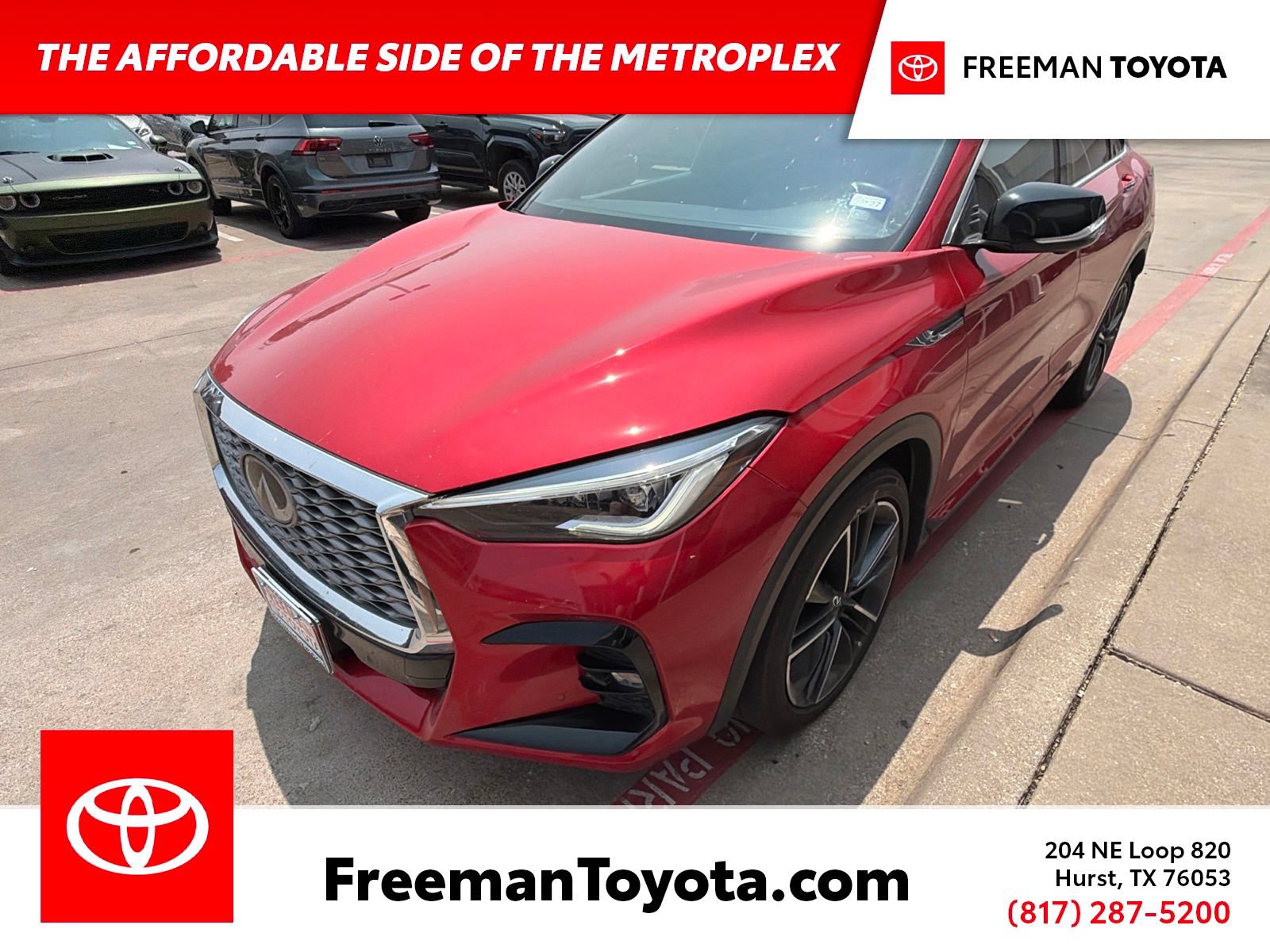 Used 2023 INFINITI QX55 Sensory w/ Lighting Package