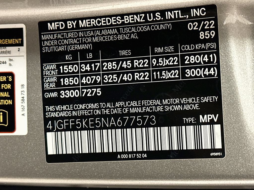 Certified 2022 Mercedes-Benz GLS 450 4MATIC image 36