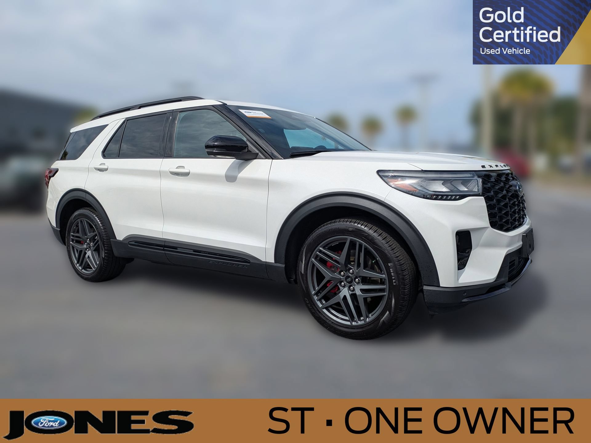 Certified 2025 Ford Explorer ST RWD image 1