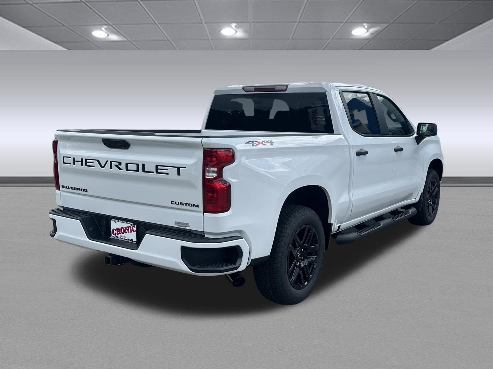 New 2026 Chevrolet Silverado 1500 Custom w/ Turbomax Blackout Package AWD/4WD image 3