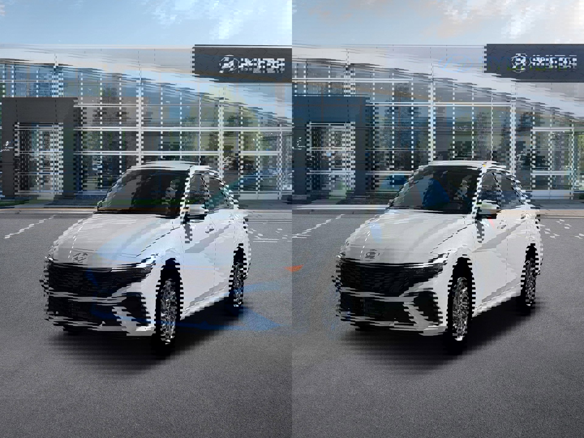 New 2026 Hyundai Elantra Blue