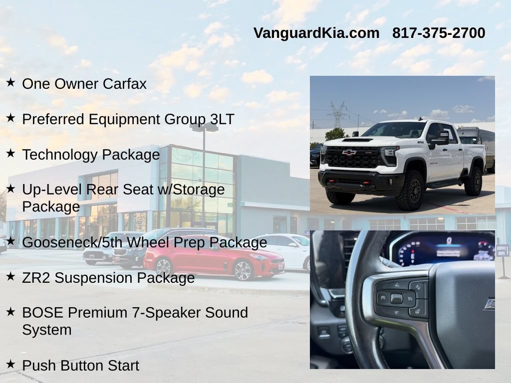Used 2024 Chevrolet Silverado 2500 ZR2 w/ Technology Package AWD/4WD image 6