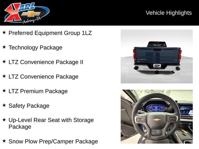 Certified 2025 Chevrolet Silverado 2500 LTZ w/ LTZ Premium Package AWD/4WD image 2