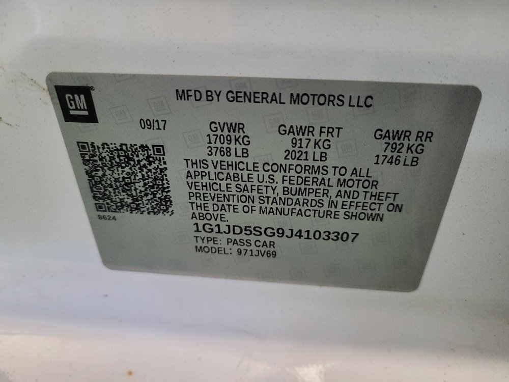 Used 2018 Chevrolet Sonic LT image 33