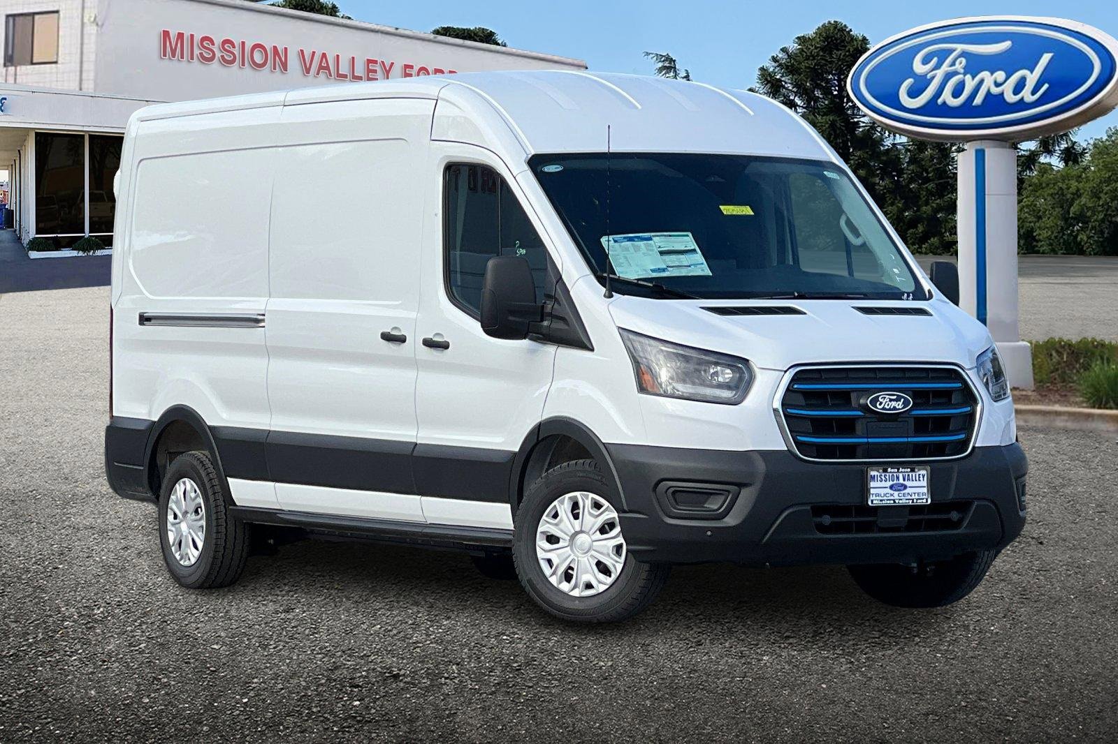New 2026 Ford E-Transit 148 Medium Roof w/ Load Area Protection Package image 2