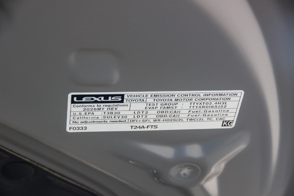 New 2026 Lexus RX 500h F Sport w/ Convenience Package AWD/4WD image 27