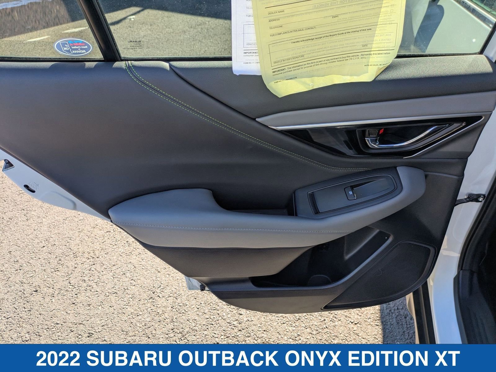 Certified 2022 Subaru Outback Onyx Edition XT image 28