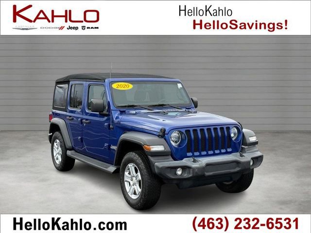 Used 2020 Jeep Wrangler Unlimited Sport S