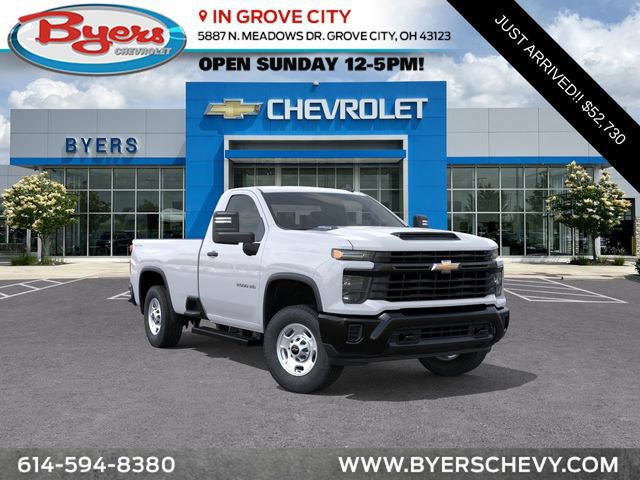 New 2026 Chevrolet Silverado 2500 W/T w/ Snow Plow Prep/Camper Package