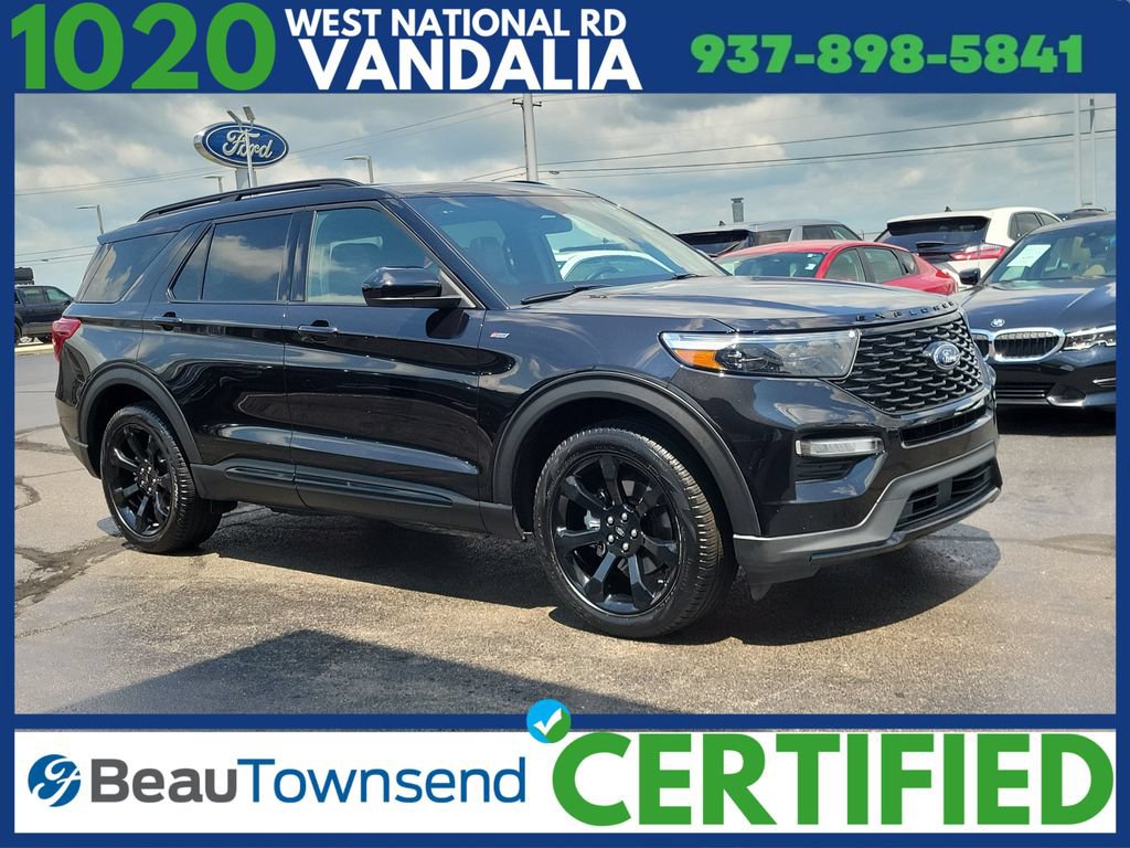Certified 2024 Ford Explorer ST-Line w/ Class IV Trailer Tow Package