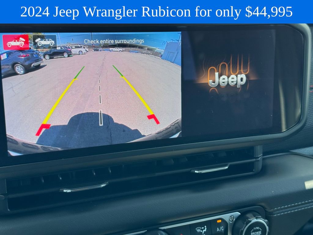 Used 2024 Jeep Wrangler Unlimited Rubicon w/ Technology Group AWD/4WD image 17