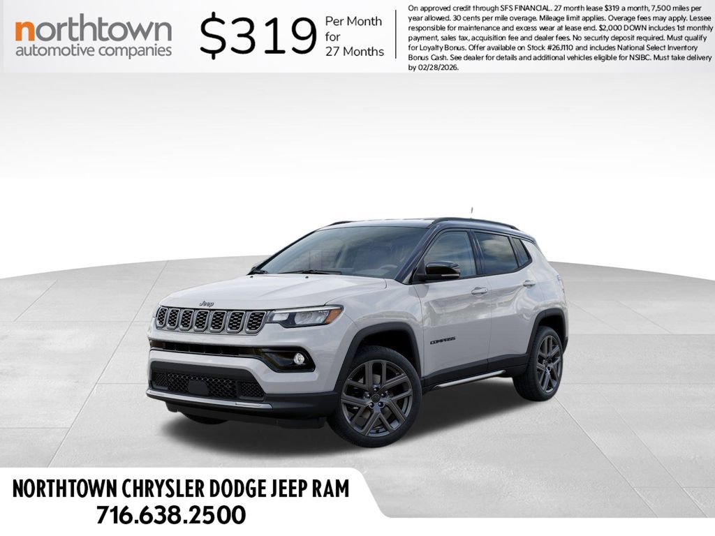 New 2026 Jeep Compass Limited