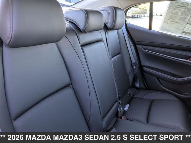 New 2026 MAZDA MAZDA3 s Sport image 13