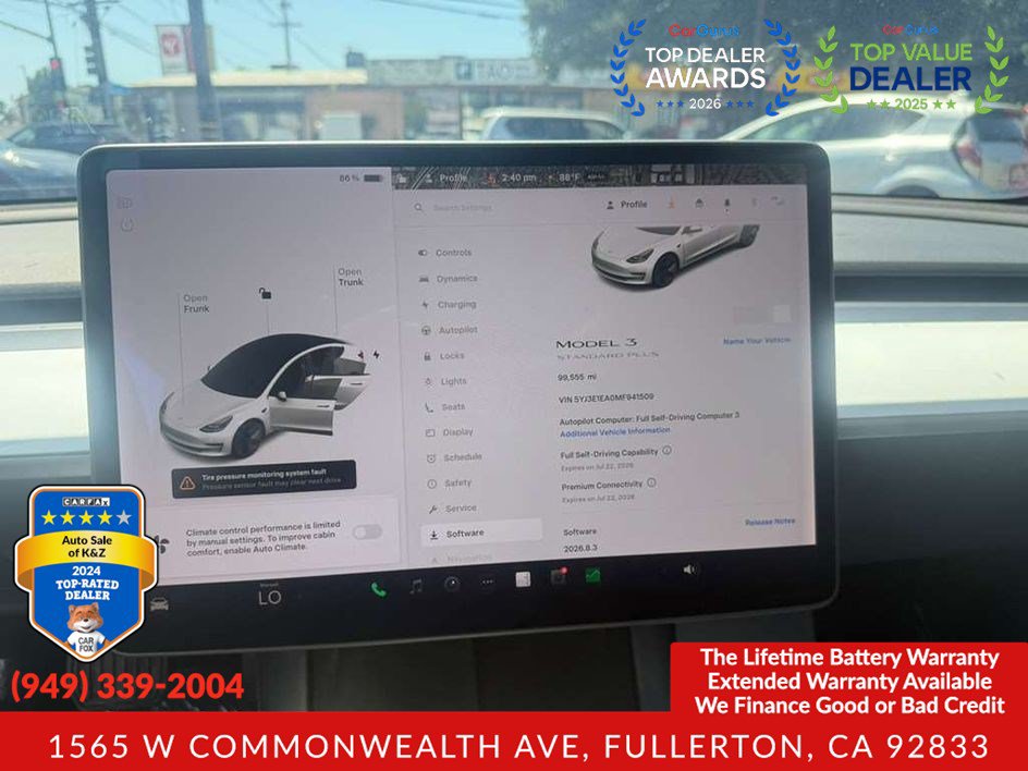 Used 2021 Tesla Model 3 Standard Range Plus RWD image 34