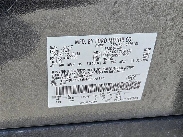 Used 2017 Ford Explorer XLT w/ Equipment Group 201A image 22