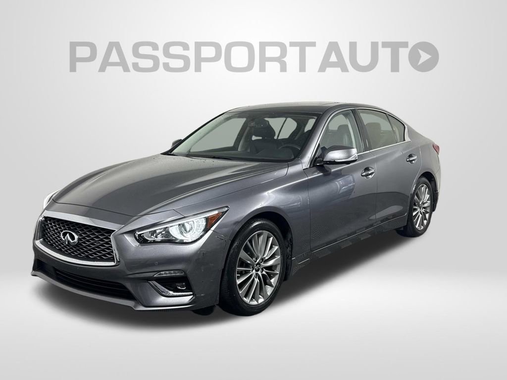 Used 2022 INFINITI Q50 Luxe w/ Cargo Package