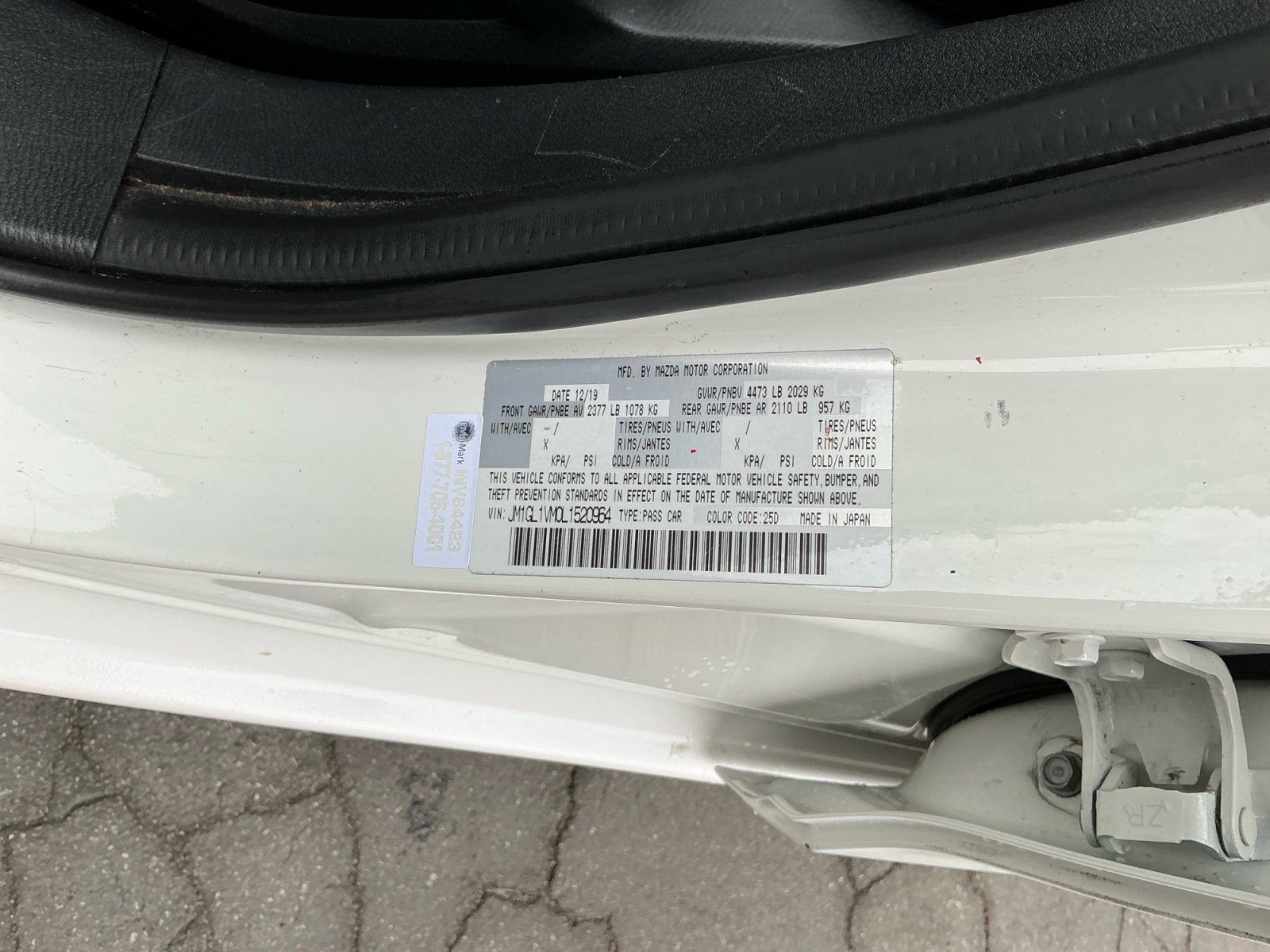 Used 2020 MAZDA MAZDA6 Touring FWD image 24