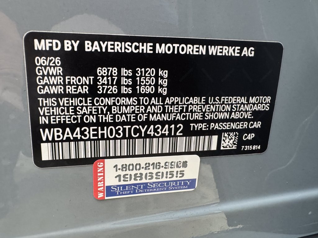New 2026 BMW 750e xDrive AWD/4WD image 32
