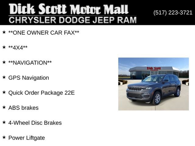 Used 2022 Jeep Grand Cherokee Limited image 8